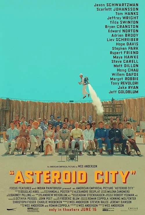 Asteroid City film posteri