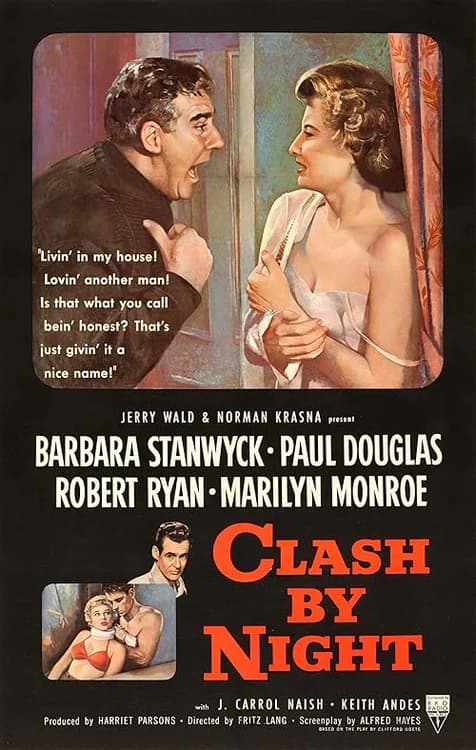 Clash by Night film posteri