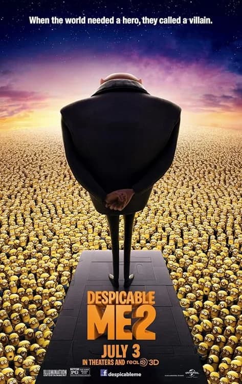 Despicable Me 2 film posteri