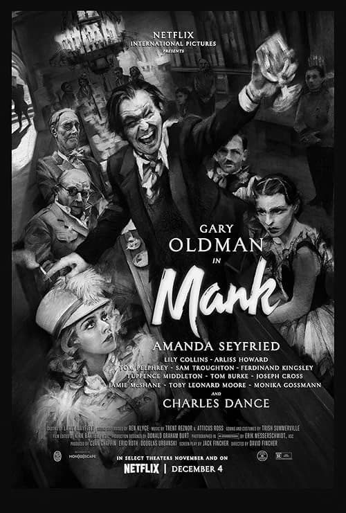 Mank film posteri