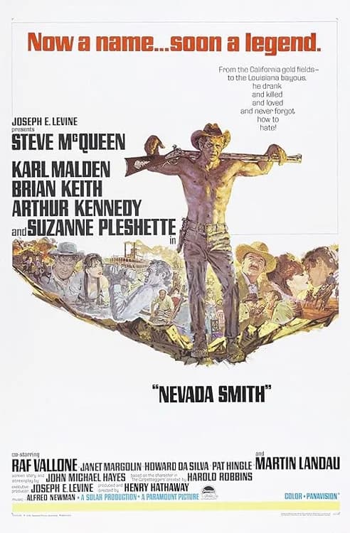 Nevada Smith film posteri