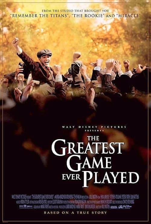The Greatest Game Ever Played film posteri