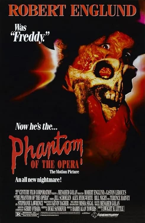 The Phantom of the Opera film posteri
