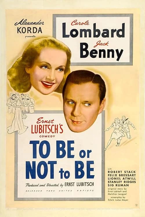 To Be or Not to Be film posteri